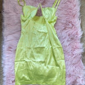 Lime Green Dress